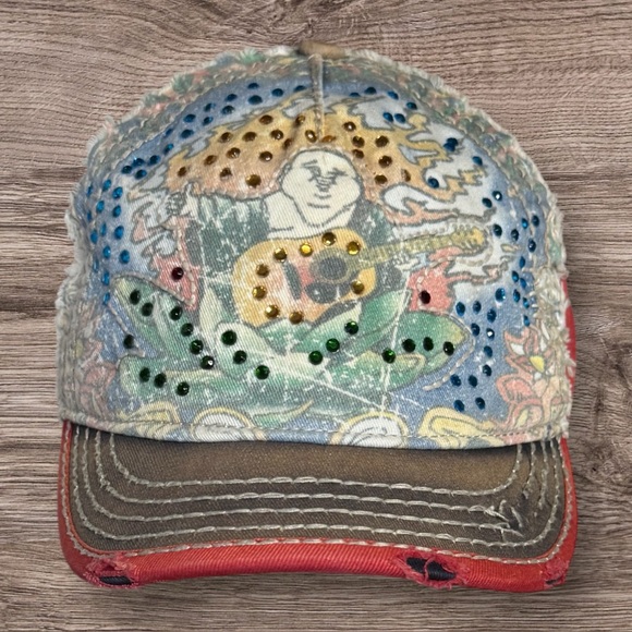 True Religion × Vintage
RARE ITEMS Y2K True Religion Big Buddha Patrol Cap - Picture 1 of 7